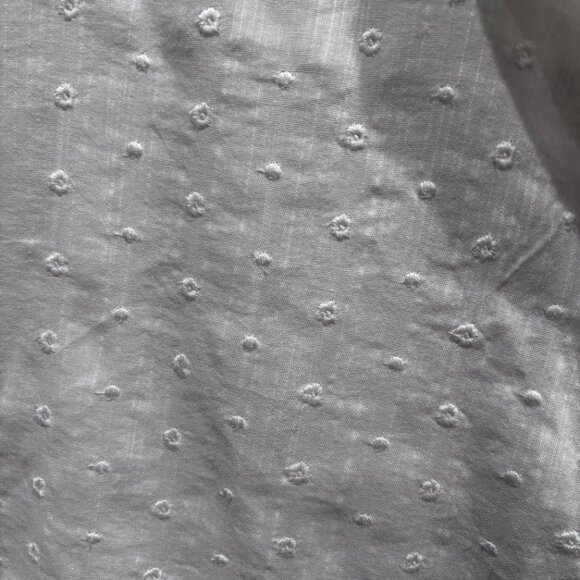 Old Navy Women's Slub-Knit Textured Top White Sz: L - Picture 5 of 11